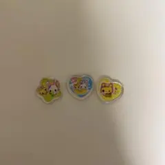 フワフワらびちゃん おはじきシール