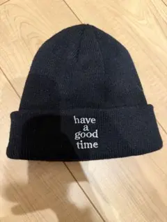 have a good time ニット帽 ビーニー ブラック