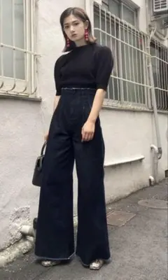 MODA ハイウエストジーンズ　デニム