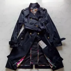 【COACH】コーチ トレンチコート ネイビー サイズ10