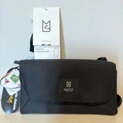 【新品 未使用】MILESTO ミレスト トラベルオーガナイザー ショルダー 黒のサムネイル
