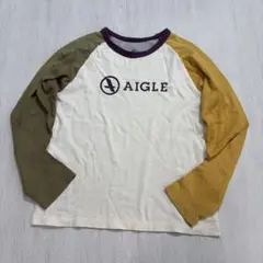 ☆エーグル　キッズ　ロングスリーブ　長袖　Tシャツ　ロンT　130