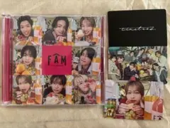 timelesz アルバム　FAM 通常盤（トレカ:佐藤/猪俣）