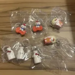 ハローキティ キーチェーン 7個セット