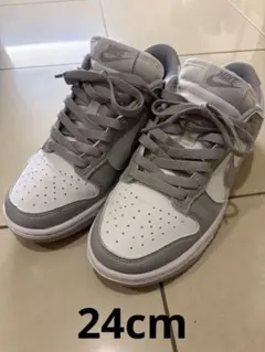 Nike Dunk Low ピュアプラチナム 27cm リペイント済み 新品 - メルカリ