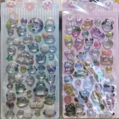 3Dシール2点セット