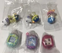 たまごっちガチャガチャ　6点セット