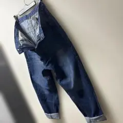 LARU❣️レディース❣️サルエル❣️デニム❣️バックストラップ付き❣️