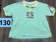 リトシー！130サイズ/楽器！ミッキー ミニー ポロシャツ