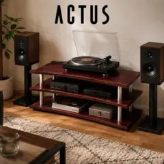 ACTUS ローシェルフ W100 テレビ台 AVボード 収納棚のサムネイル