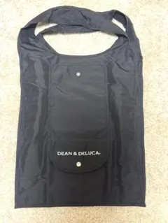 DEAN & DELUCA ショッピングバッグ ブラック 折りたたみ エコバッグ