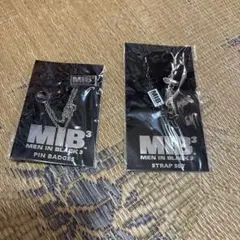 【新品未開封】MEN IN BLACK3　ピンバッジ　ストラップ【MIB3】