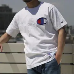 champion ビッグロゴ Tシャツ半袖サイズM