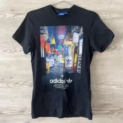 adidas Originals グラフィックTシャツ ブラックのサムネイル