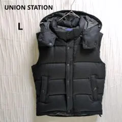 2025年最新】UNION STATION メンズ ダウンベスト・キルティングベスト
