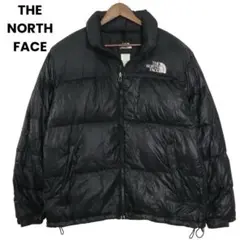 【希少✨】90s ザノースフェイス レトロヌプシ Y2Kダウンジャケット 黒L