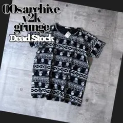 Dead Stock 00s scull print s/s tee y2kのサムネイル