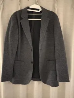 【UNIQLO】グレー テーラードジャケット