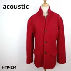 acoustic アコースティック ウール コート ジャケット M おしゃれ