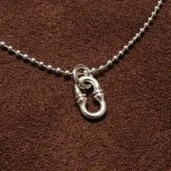 即日発送★シンプル★ミニマル★silverネックレス★韓国★ボールチェーン付き