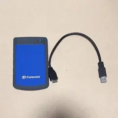 【使用時間少】Transcend ポータブルSSD 1TB