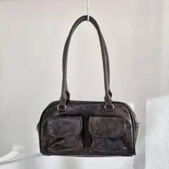 SHEIN ハンドバッグ 26364578 コーヒーブラウン レザー