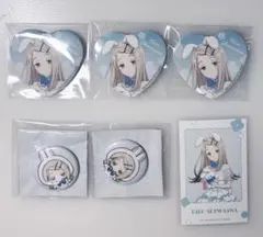 学園アイドルマスター 学マス 篠澤広 GiGO ハート缶バッジ ミニ缶