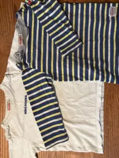 ミキハウス 90cm 長袖Tシャツセット
