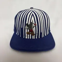 希少コラボ KANGOL × ディズニー ミッキーマウス キャップ 네이비