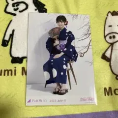 乃木坂46 生写真 池田瑛紗 2023年 浴衣 レアポ - メルカリ