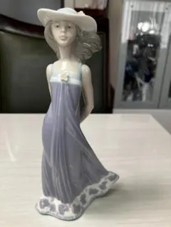 LLADRO リヤドロ 陶器人形 傘を持つ少女 ヴィンテージ - メルカリ