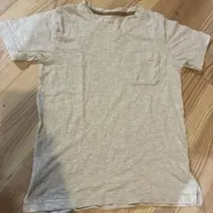 GAPKids ベージュ Vネック Tシャツ 150