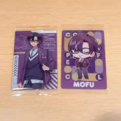 カラフルピーチ ウエハース2 メタリックプラカード トレカ もふ 2枚