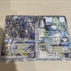 鋼鉄乙女001リンネア 鋼鉄機士王ケクロプス 1枚ずつ - メルカリ