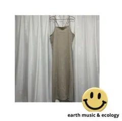 earth music & ecology キャミワンピース　フリーサイズ