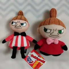 ムーミン リトルミイ ぬいぐるみ(マスコット) 2個セット　セキグチ
