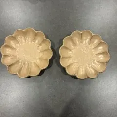 小澤基晴さん　輪花　小皿　2枚セット 小澤基晴 輪花皿 2点セット - メルカリ