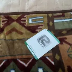 カシミロン毛布　旭化成　 毛布　厚手　日本製　アクリル　２枚合わせ　RELIEF