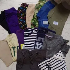 男の子まとめ売り130-140cmキッズ服セット（ショートパンツ・Tシャツ）春夏