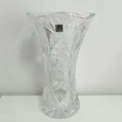 HOYA GLASS クリスタルガラス 花瓶 フラワーベースのサムネイル