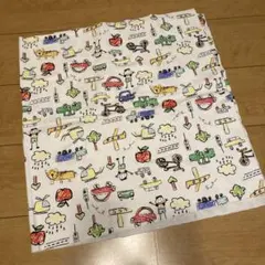 ハンドメイド用生地 はぎれ 落書き柄