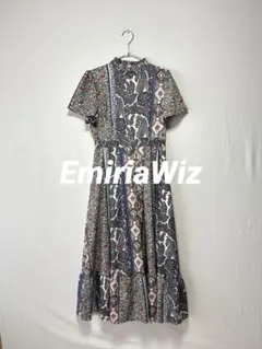 EmiriaWiz ペイズリー柄 ワンピース Sのサムネイル