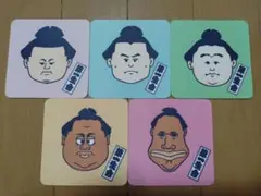 相撲　コースター　若乃花　貴乃花　舞の海　曙　小錦