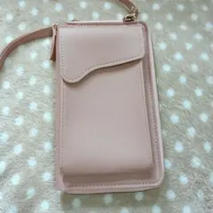 スマホショルダーバッグ ピンク