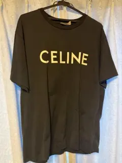 CELINE ロゴTシャツ BLACK Mサイズのサムネイル