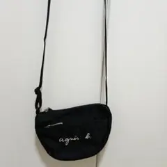 ゲリラsales✴agnès b. ブラックショルダーバッグ