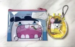 ⭐︎たまごっち　プチプチおみせっちしり〜ず　クリアポーチ　キーホルダー　みみっち