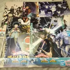 僕のヒーローアカデミア 一番くじ I賞 クリアポスター 5枚セット