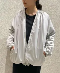 ★美品★自由区 UNFILO 軽量リバーシブルアウター 38 ジャケット ②