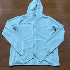ユニクロ　AIRism フルジップパーカー Sサイズ ミントグリーン
